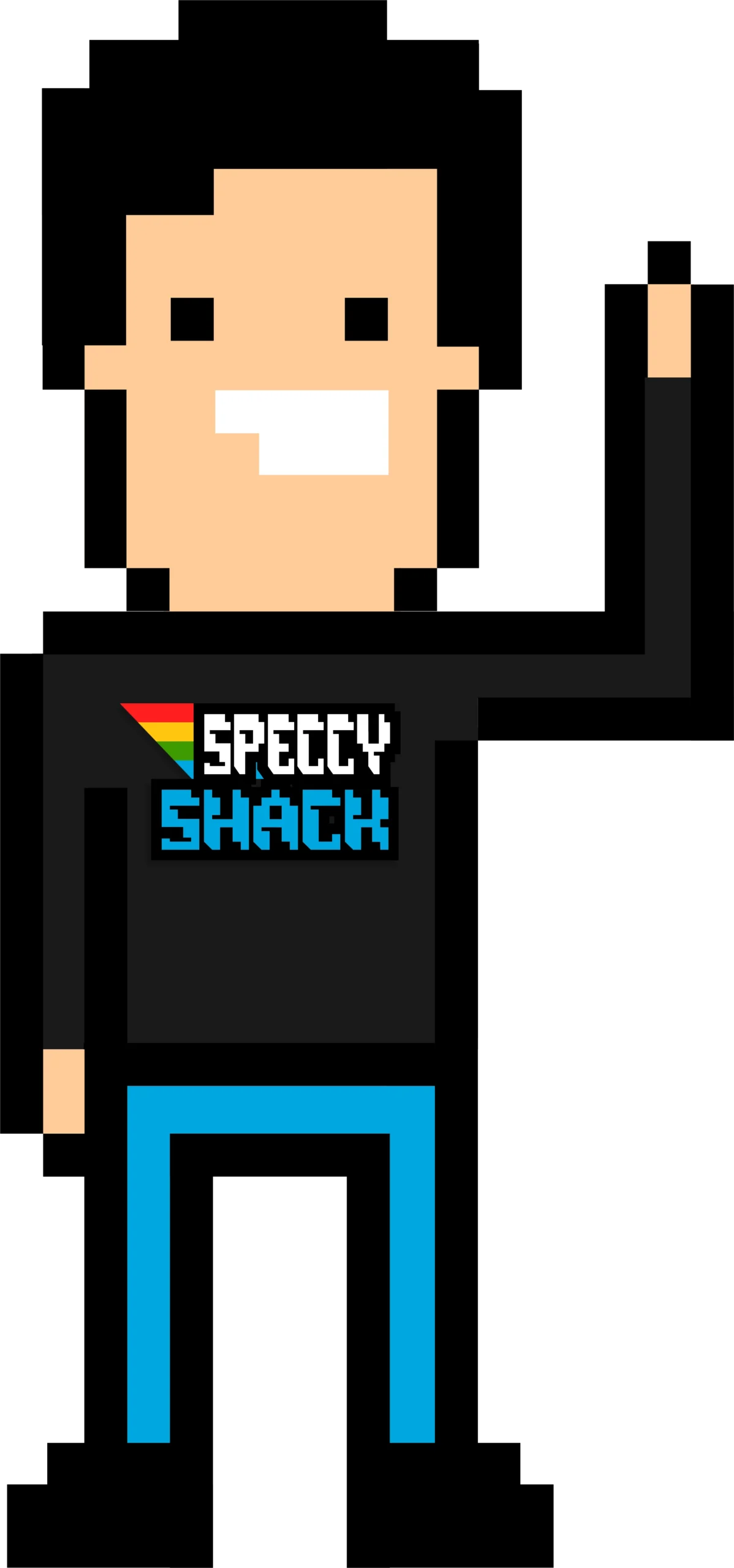 speccy shack man